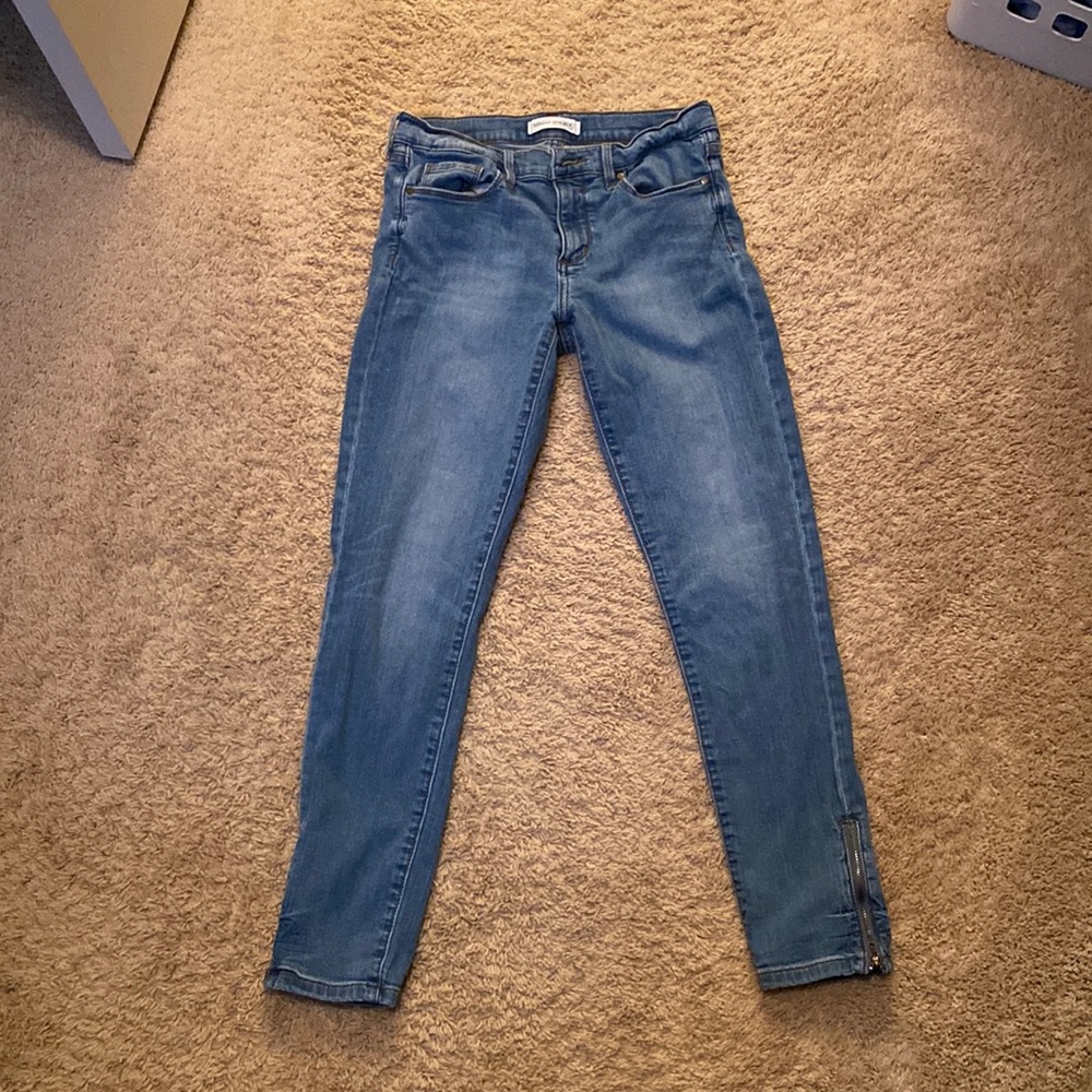 Banana republic light wash skinnies